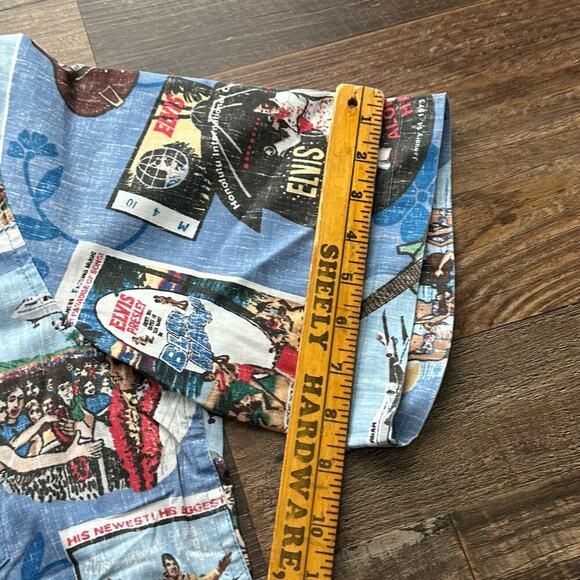 Elvis Presley In Hawaii Reyn Spooner Hawaiian S/S Button Down Mens Shirt 2XL - Picture 10 of 10